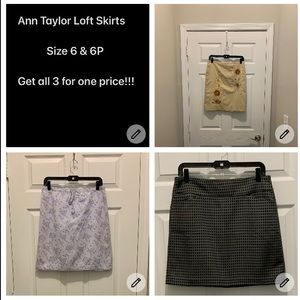 Ann Taylor Loft Skirt Combo Sale